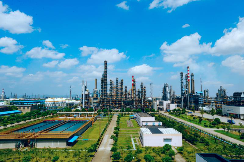 “順著運河來看海”采風團走進中國石化鎮海煉化公司